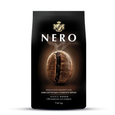 Кава натуральна смажена в зернах Nero Ambassador 1 кг (4051146000962)