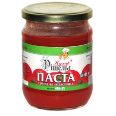 Томат паста Кухар Рішелье Класична с/б т/оф 480 г (4820166611539)