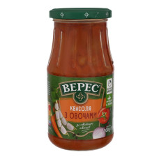 Квасоля з овочами с/б Верес 500 г (4823105402069)
