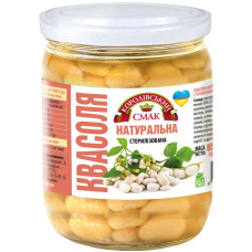 Квасоля натуральна стерилізована Королівський смак 520 г (4820241523610)