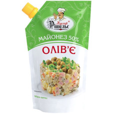 Майонез 50% Олів'є д/п Кухар Рішельє 500 г (4820166616268)