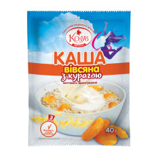 Каша вівсяна з курагою миттєвого приготування Козуб продукт 40 г (4820094536317)