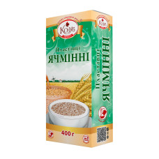 Пластівці ячмінні миттєвого приготування Козуб продукт 400 г (4820094532104)