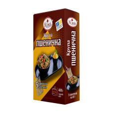 Крупа пшенична у варильних пакетах Козуб продукт 400 г (4820286230245)