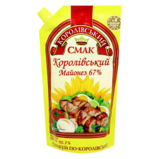 Майонез 67% Королівський смак 500 г (4820241520930)