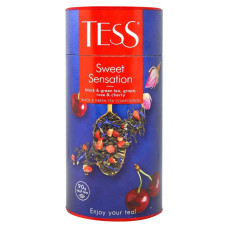 Чай чорний та зелений Tess Sweet Sensation у тубусі 90 г (4823096809663)