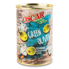 Оливки фаршировані сиром Oscar 300 г (8413552052458)